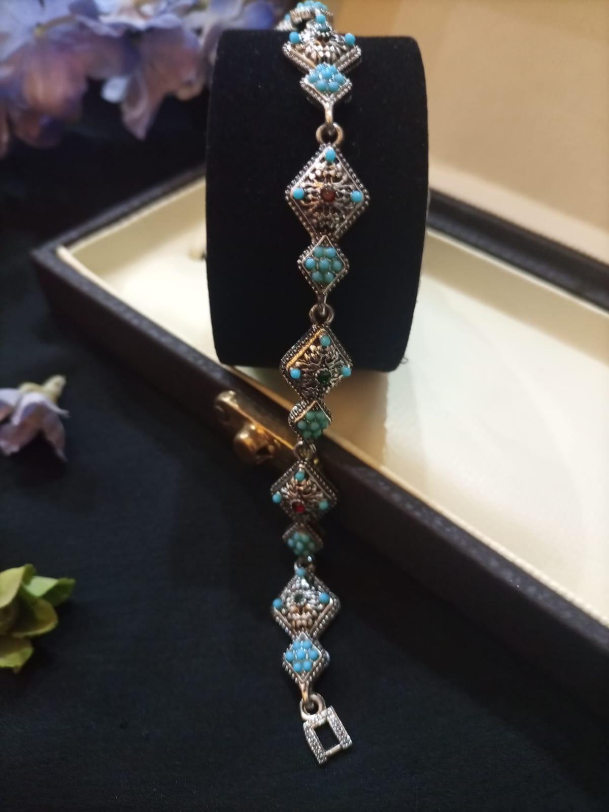 Antique Diamond Shape Bracelet