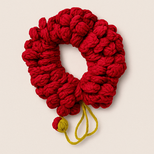 Handmade Crochet rose  Gajra ( 1 pair)
