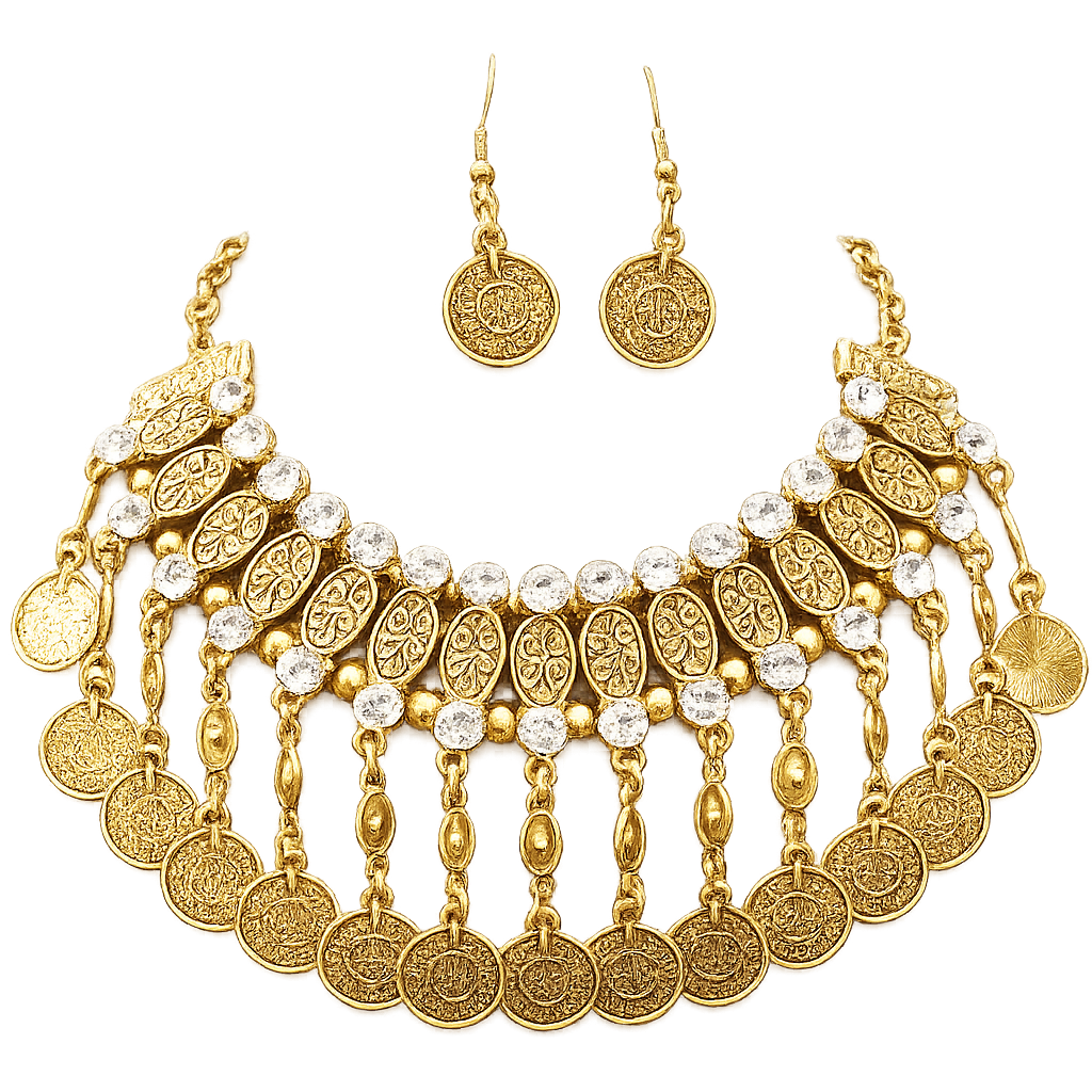 Antique Afagani Necklace Set