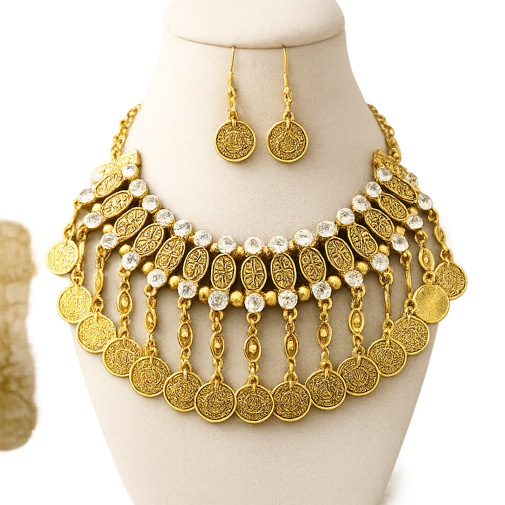Antique Afagani Necklace Set