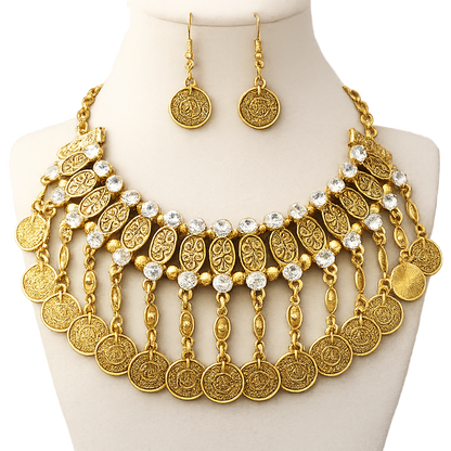 Antique Afagani Necklace Set