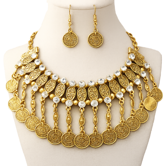 Antique Afagani Necklace Set