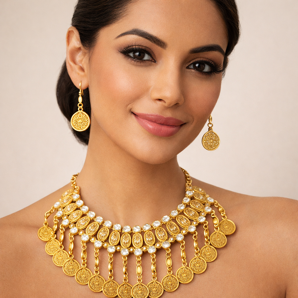 Antique Afagani Necklace Set