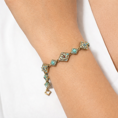 Antique Diamond  Shape Bracelet