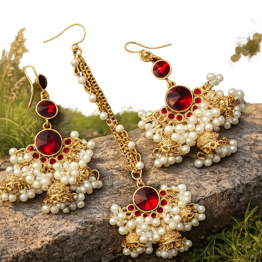 Bindiya and Earrings Set