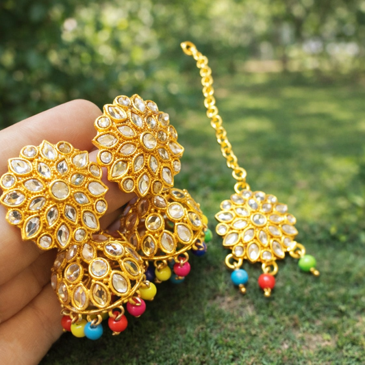 Bindiya and Earrings Set