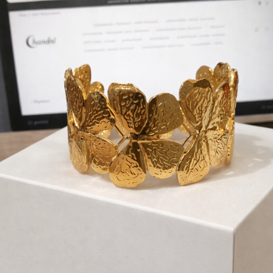 butterflies Cuff Bracelet ( stainless steel )