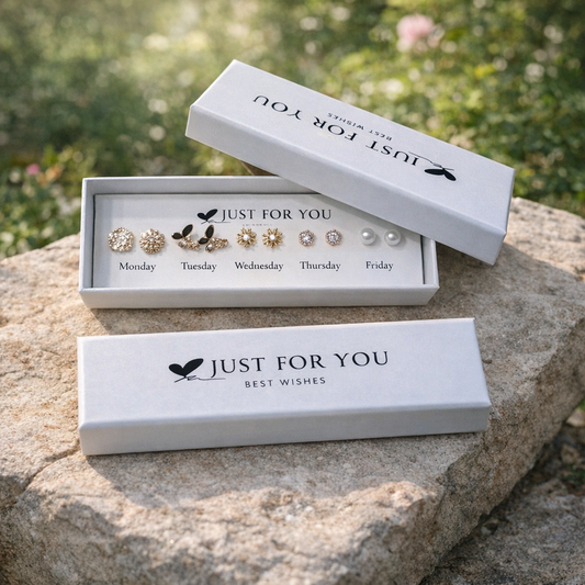 6  Pair of  Ear stud  Set