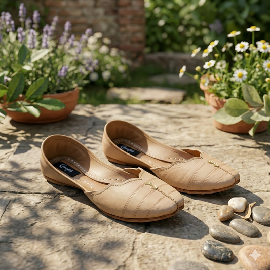 Beige casual  Khussa