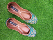 CHF_353_ Sea Green Khussa