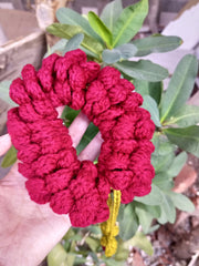 Handmade Crochet rose  Gajra ( 1 pair)