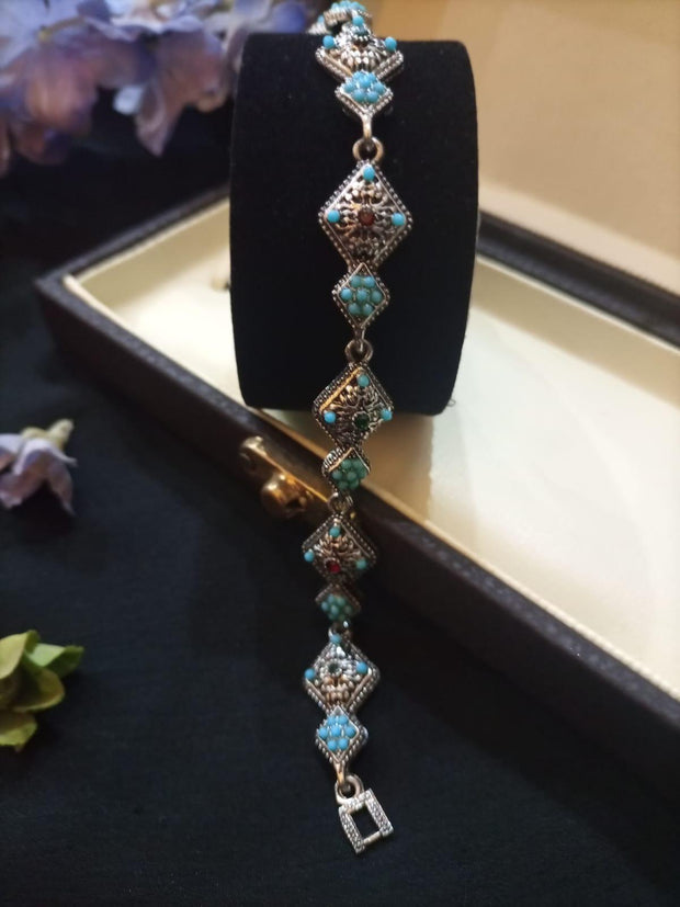 Antique Diamond  Shape Bracelet