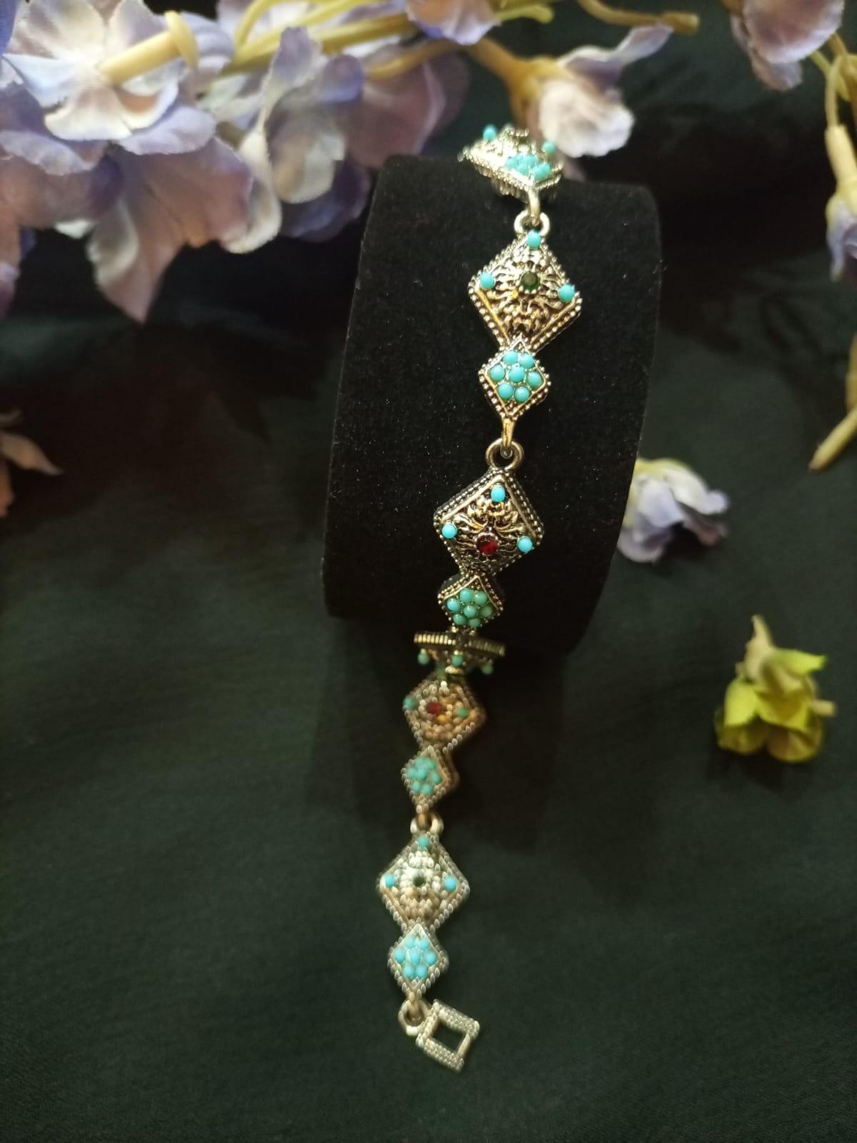 Antique Diamond  Shape Bracelet