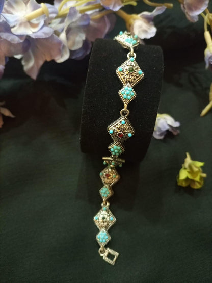 Antique Diamond  Shape Bracelet