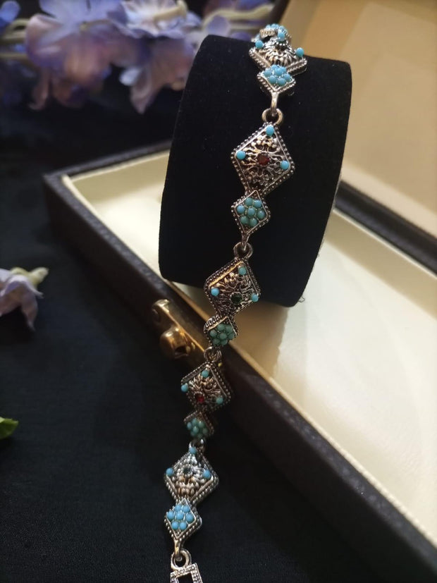 Antique Diamond  Shape Bracelet