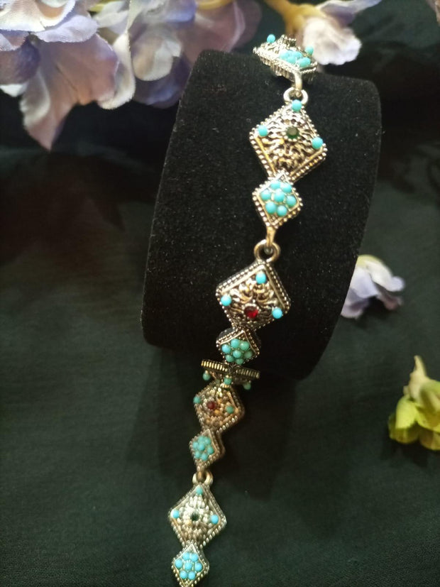 Antique Diamond  Shape Bracelet