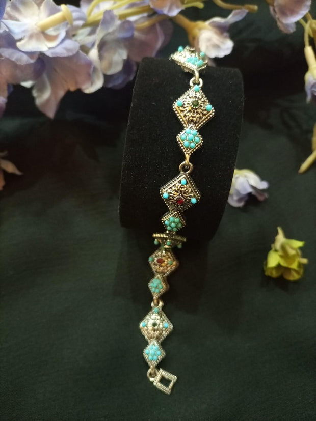 Antique Diamond  Shape Bracelet
