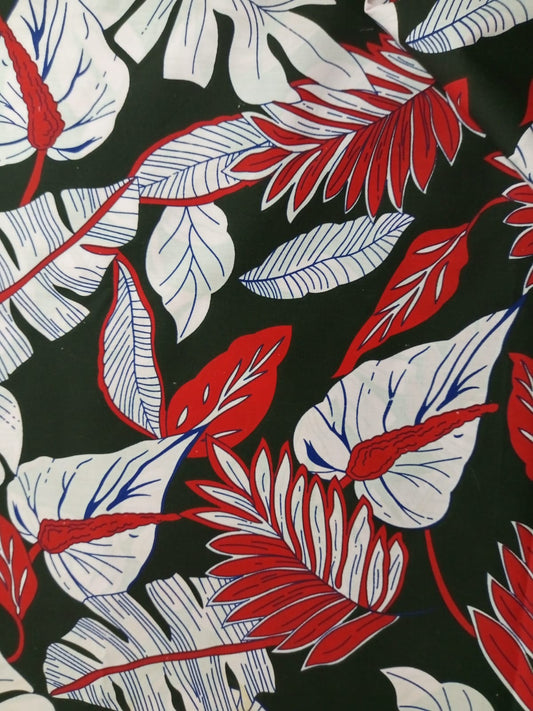 2PC- WINTER COTTON PRINTED  SUIT