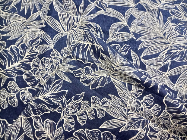 2PC- WINTER DENIM KHADDAR PRINTED  SUIT