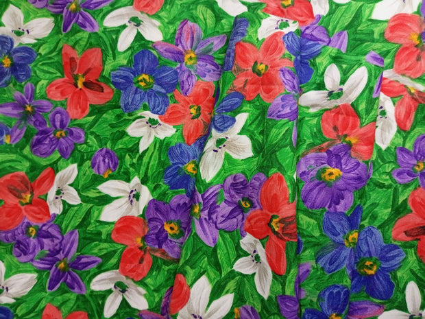 2PC- WINTER COTTON PRINTED  SUIT