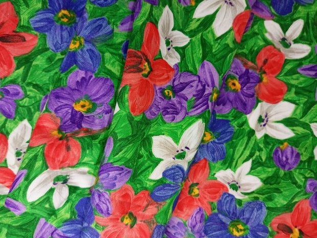 2PC- WINTER COTTON PRINTED  SUIT