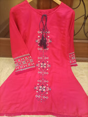 Embroidrey lawn shirt