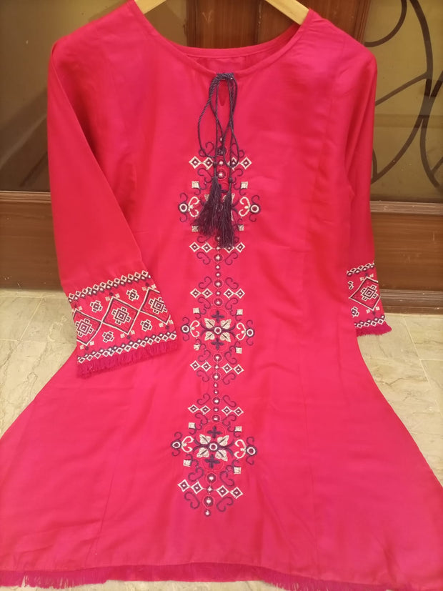 Embroidrey lawn shirt