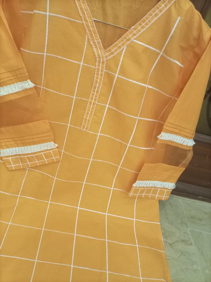 Embroidrey lawn shirt