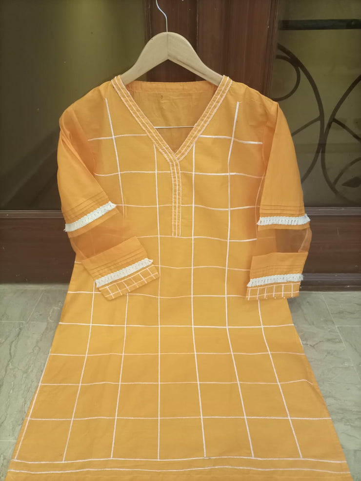 Embroidrey lawn shirt