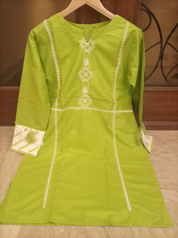 Embroidrey lawn shirt