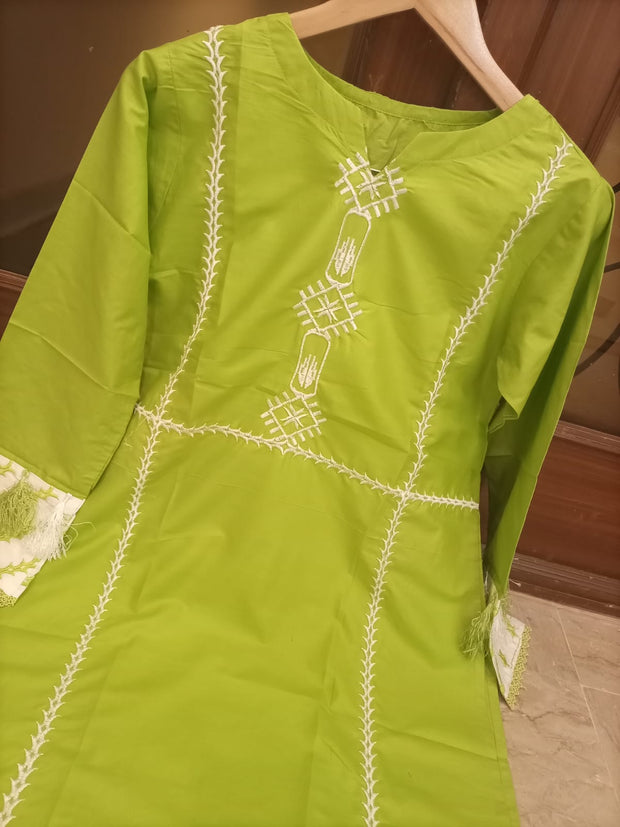 Embroidrey lawn shirt