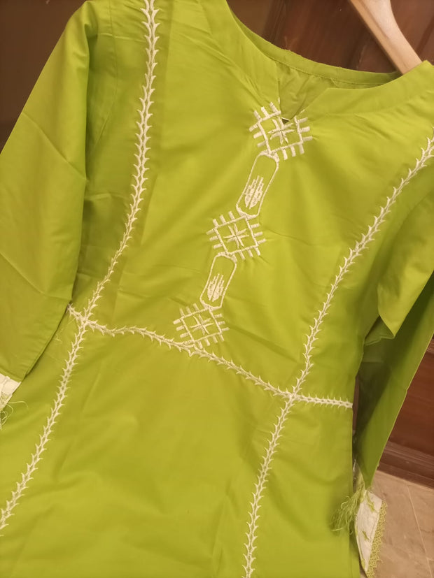 Embroidrey lawn shirt