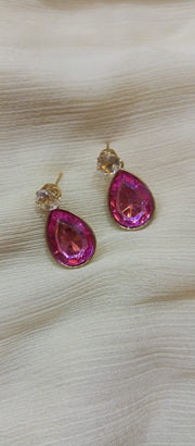 Drop Stone  Earrings