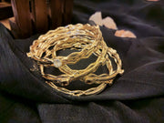 Golden  Stone Bangles