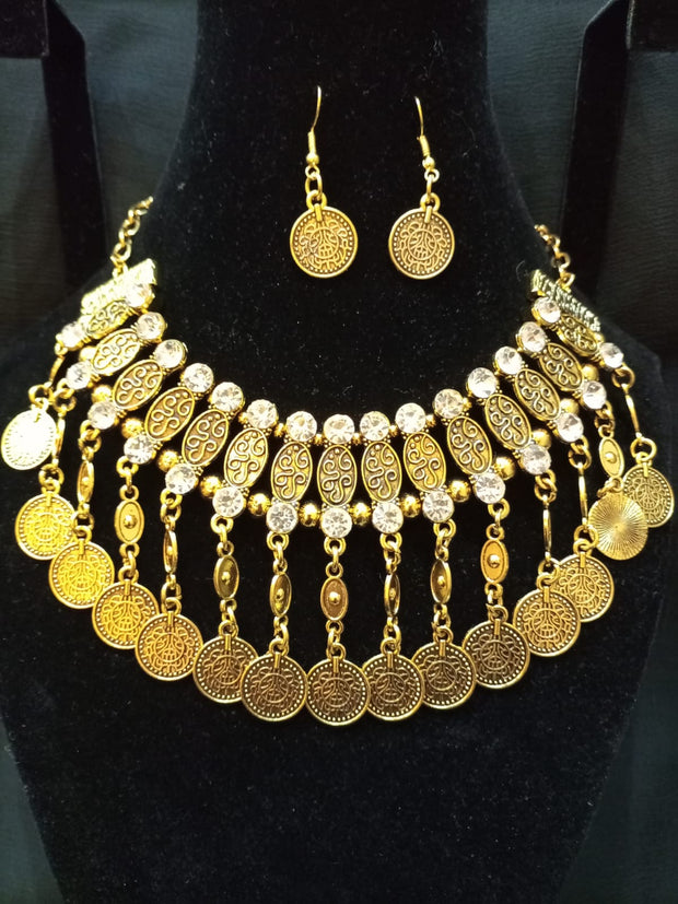 Antique Afagani Necklace Set