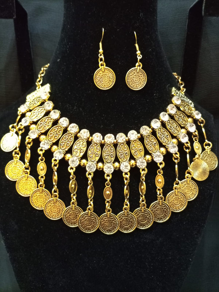 Antique Afagani Necklace Set