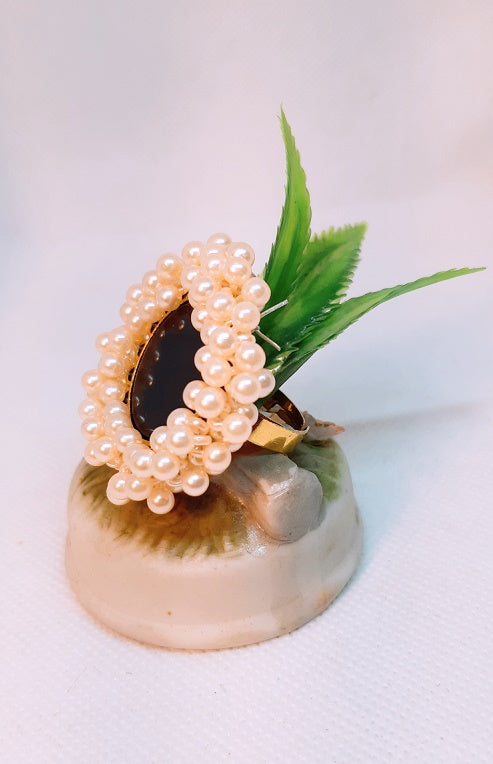 Pearls  Ring ( adjustable)