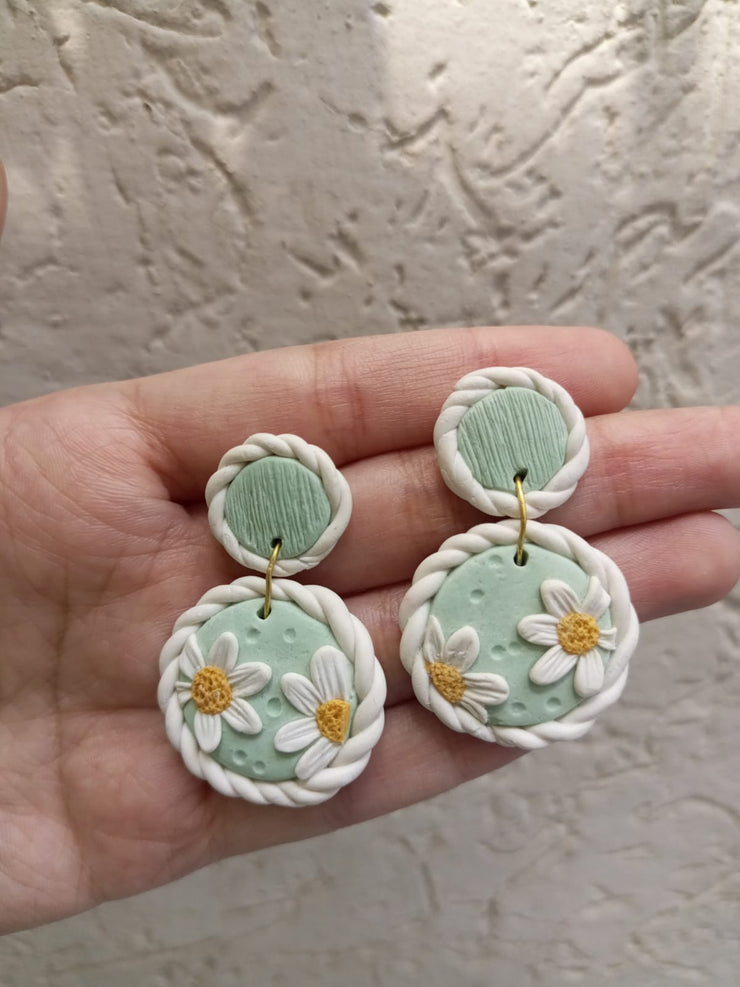 polymer clay earrings