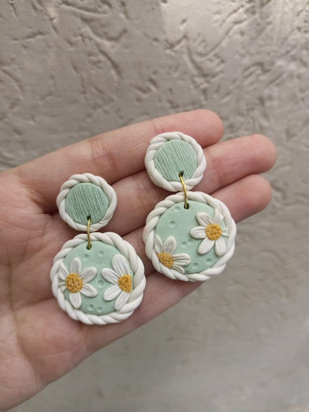 polymer clay earrings