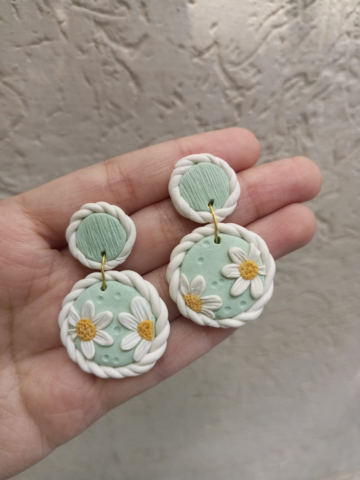 polymer clay earrings