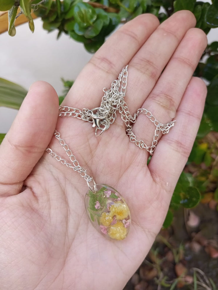 preserve flower pendant ( kids designe)