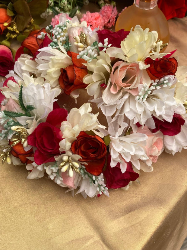 multicolour  floral flower gajra