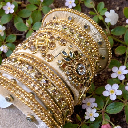 Zar-e-Noor Bridal Bangles Set