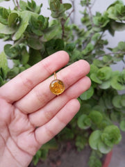 RESIN PRESERVED FRESH CRUSH SUNFLOWER RING