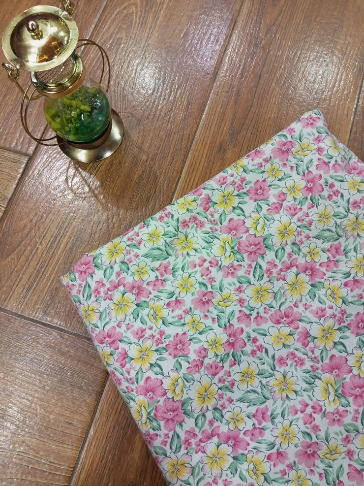 2PC- WINTER COTTON PRINTED  SUIT