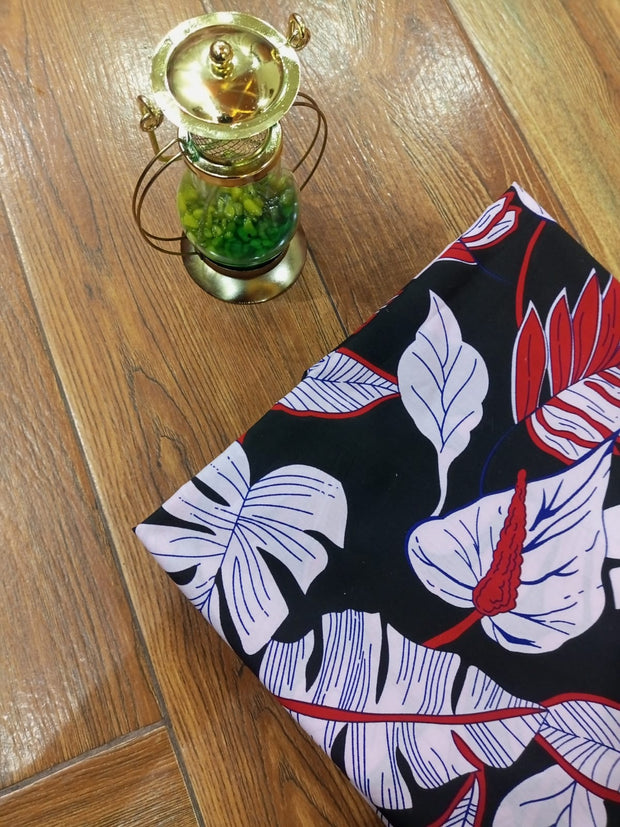 2PC- WINTER COTTON PRINTED  SUIT