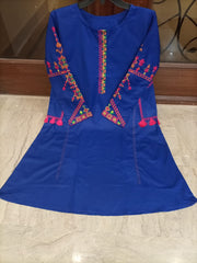 Embroidrey lawn shirt