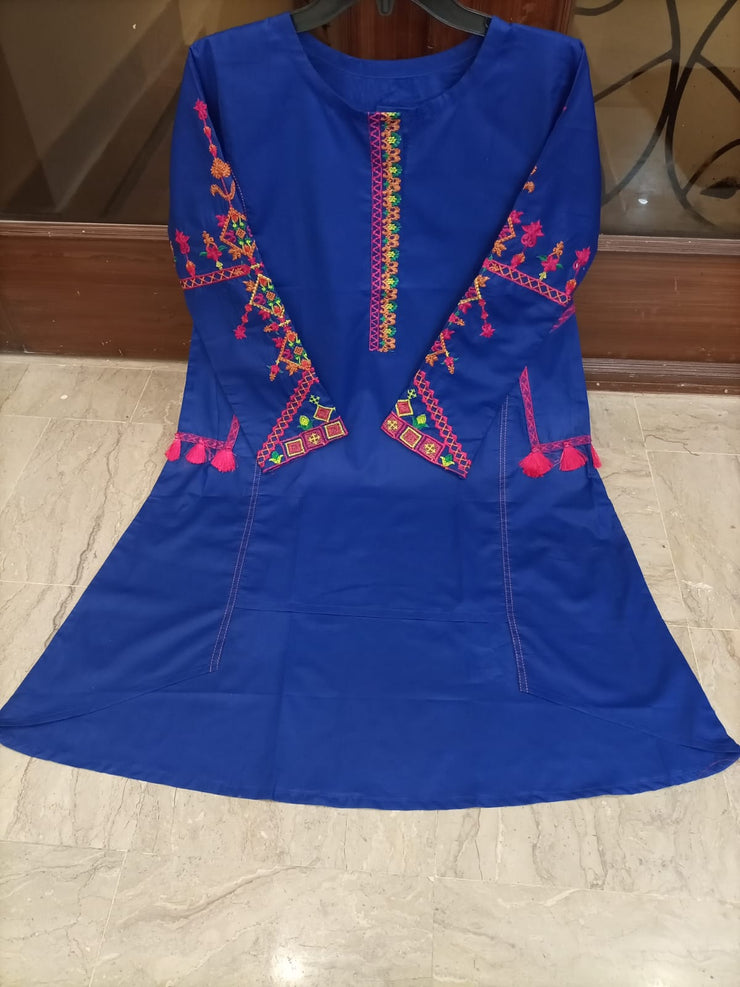 Embroidrey lawn shirt