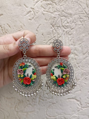 polymer clay jhumka