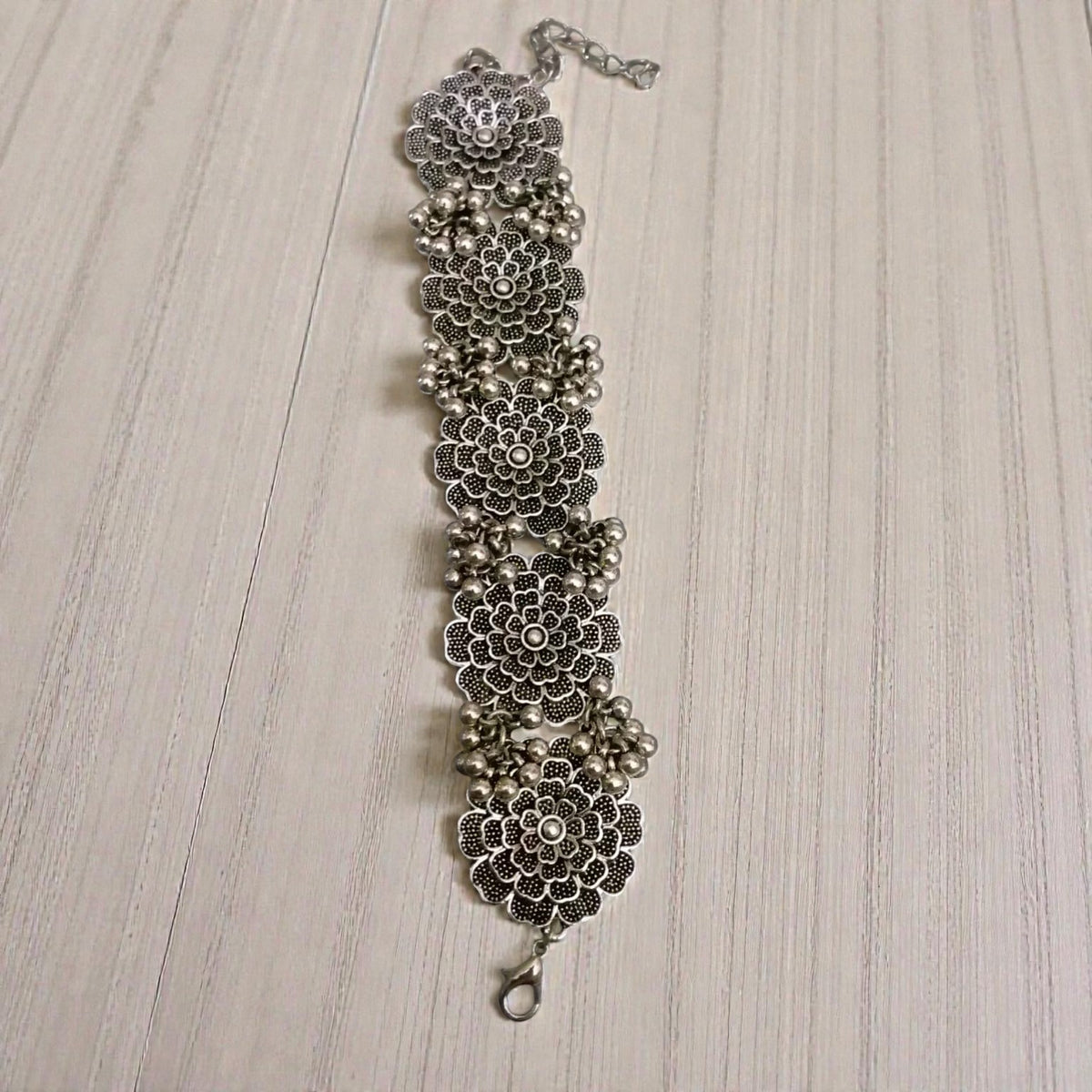 Antique flower   Shape afgani  Bracelet